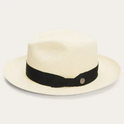 Stetson Center Dent Panama Fedora Natural Online