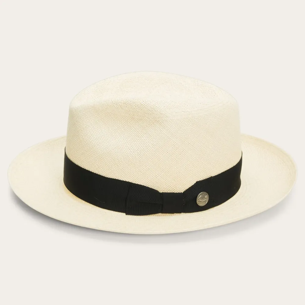 Stetson Center Dent Panama Fedora Natural Online