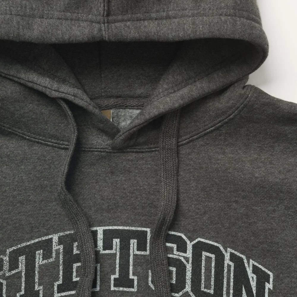 Stetson Charcoal Heather Fleece Hooded Sweatshirt Grey Online