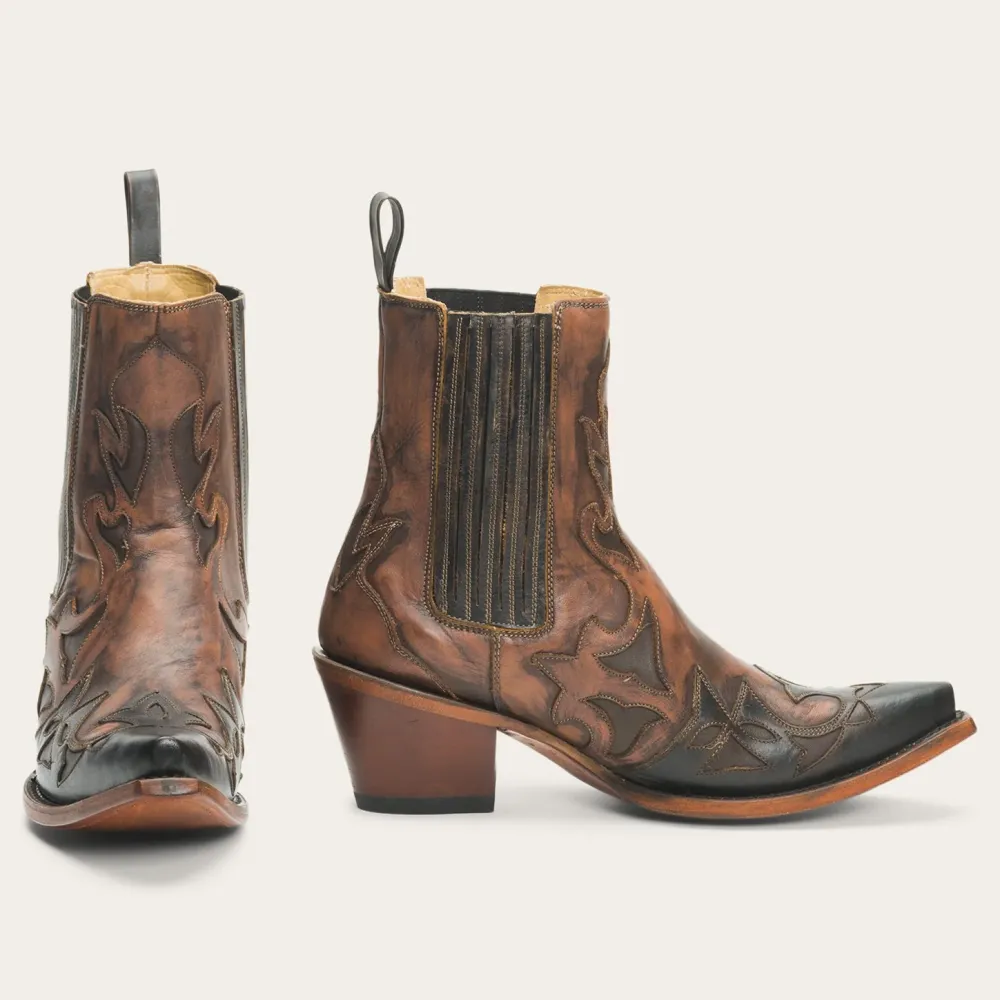 Stetson Cici Boots Brown New