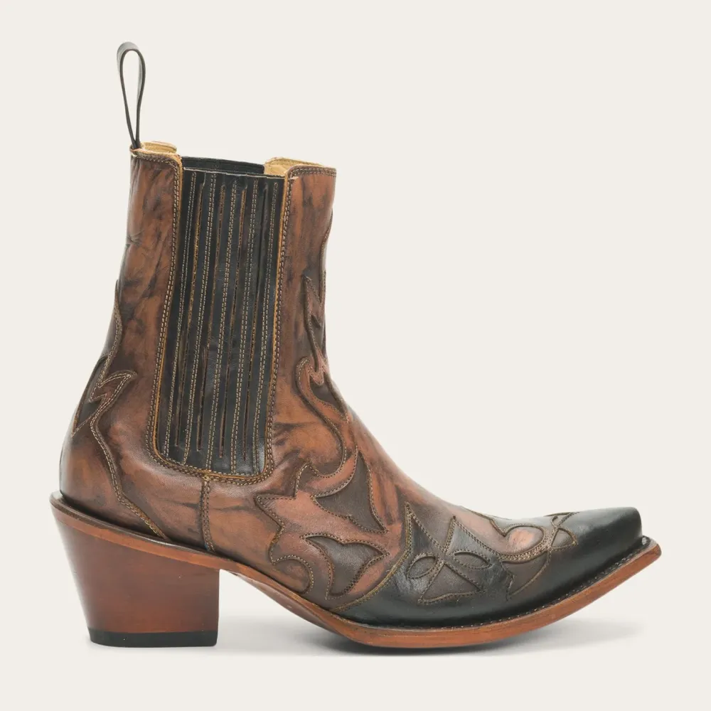Stetson Cici Boots Brown New