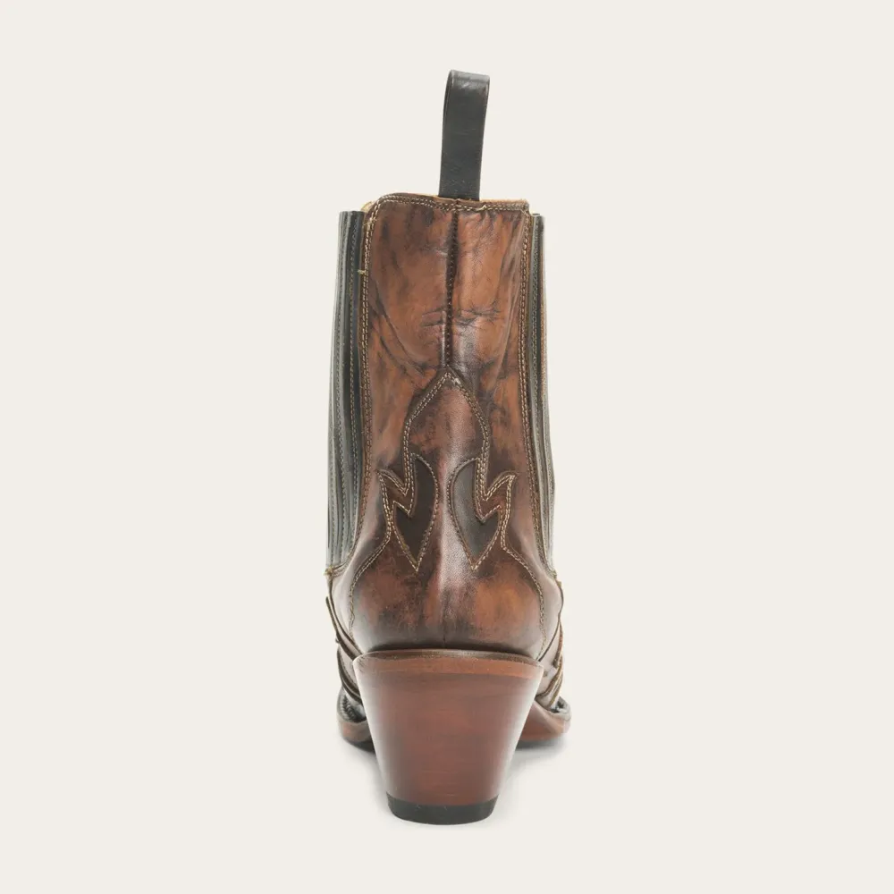 Stetson Cici Boots Brown New