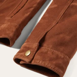 Stetson Classic Bomber Jacket Brown Discount
