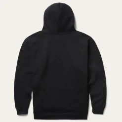 Stetson Classic Crest Hooded Sweatshirt Black Sale