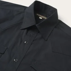 Stetson Classic Western Shirt in Black Online