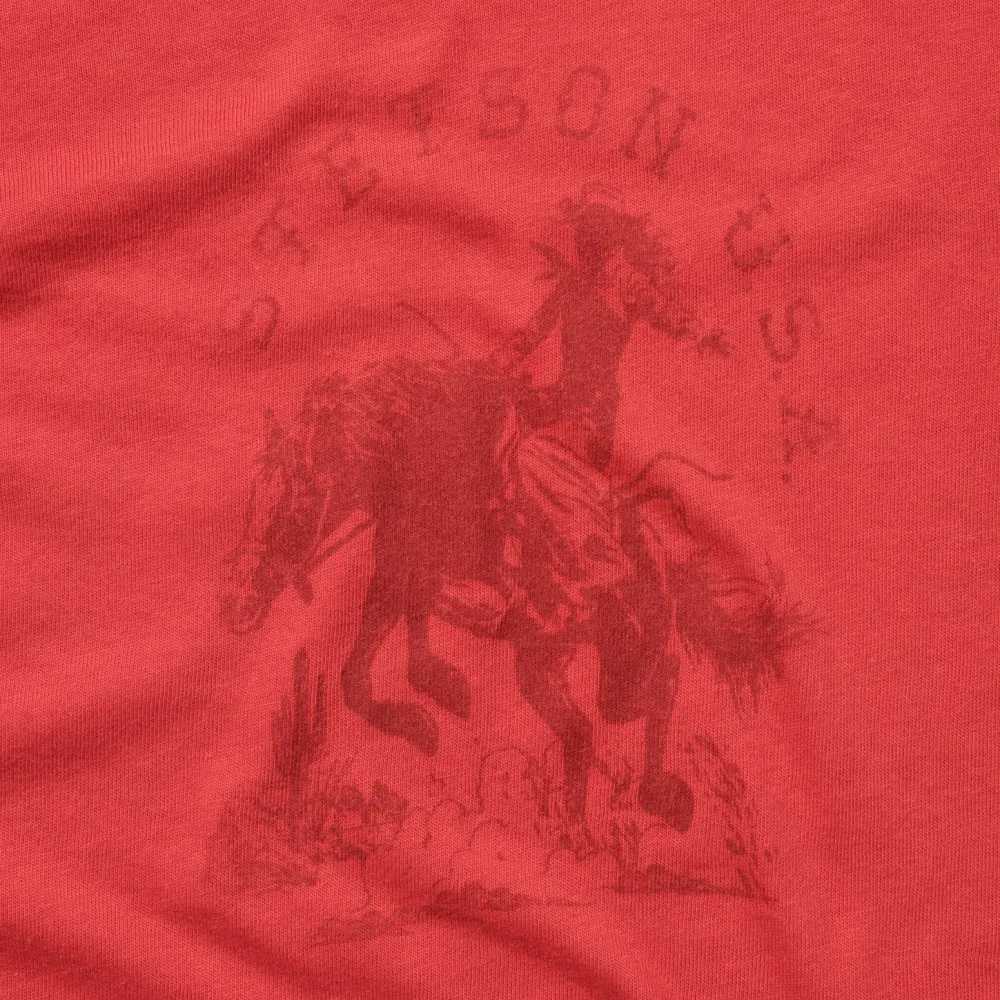 Stetson Cowgirl Graphic Tee Red Clearance