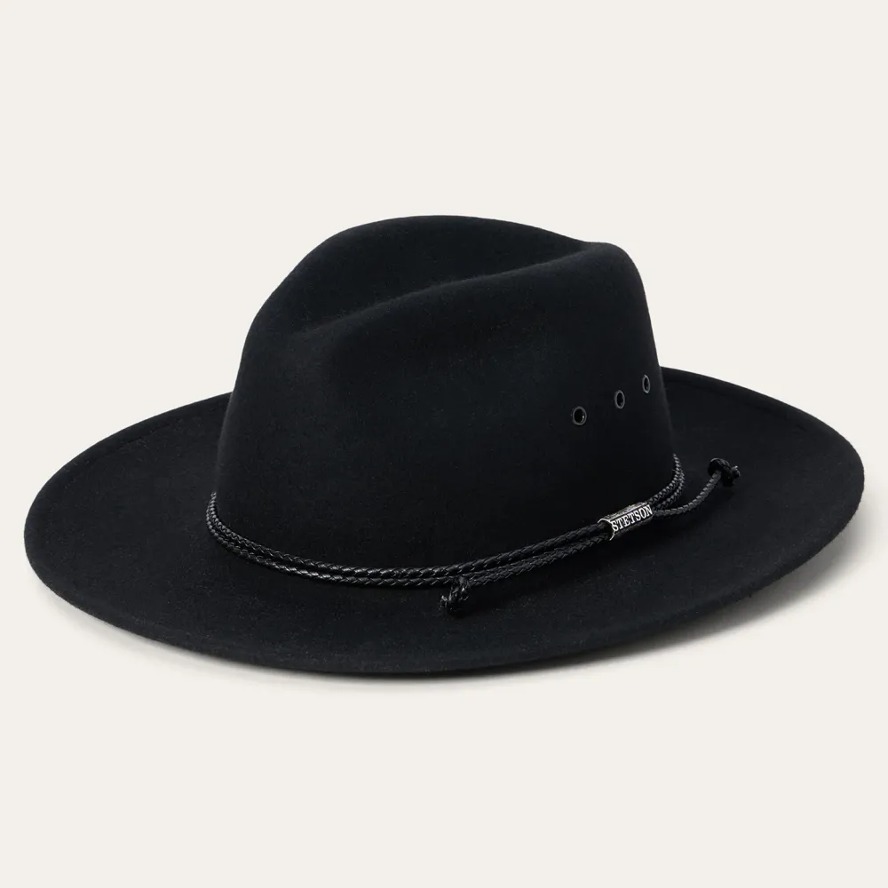 Stetson Crossover Fedora Black Best