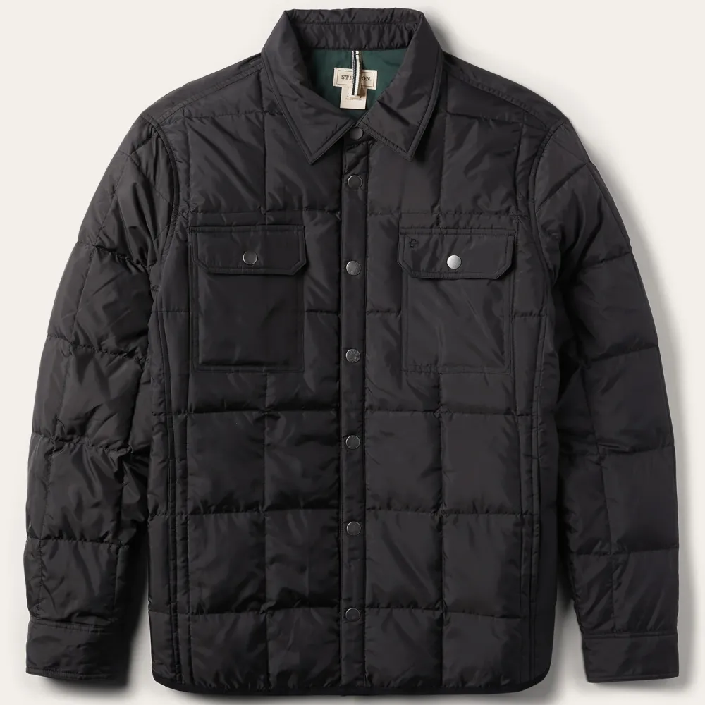 Stetson Crushable Parachute Jacket Black Discount