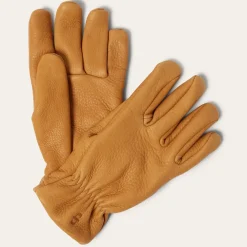 Stetson Deerskin Roper Glove - Lined Saddle Tan New