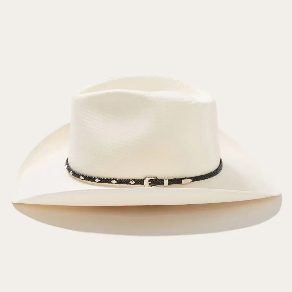 Stetson Diamond Jim 8X Straw Cowboy Hat Natural