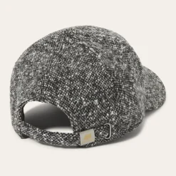 Stetson Donegal Wool Baseball Cap Anthracite Donegal Discount