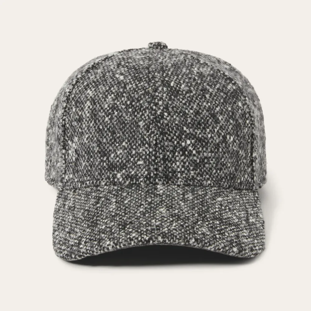 Stetson Donegal Wool Baseball Cap Anthracite Donegal Outlet
