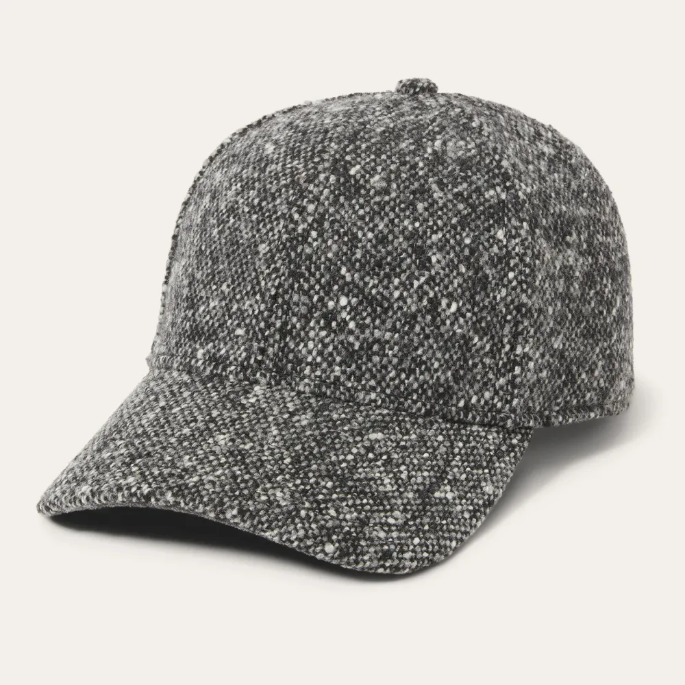 Stetson Donegal Wool Baseball Cap Anthracite Donegal Outlet