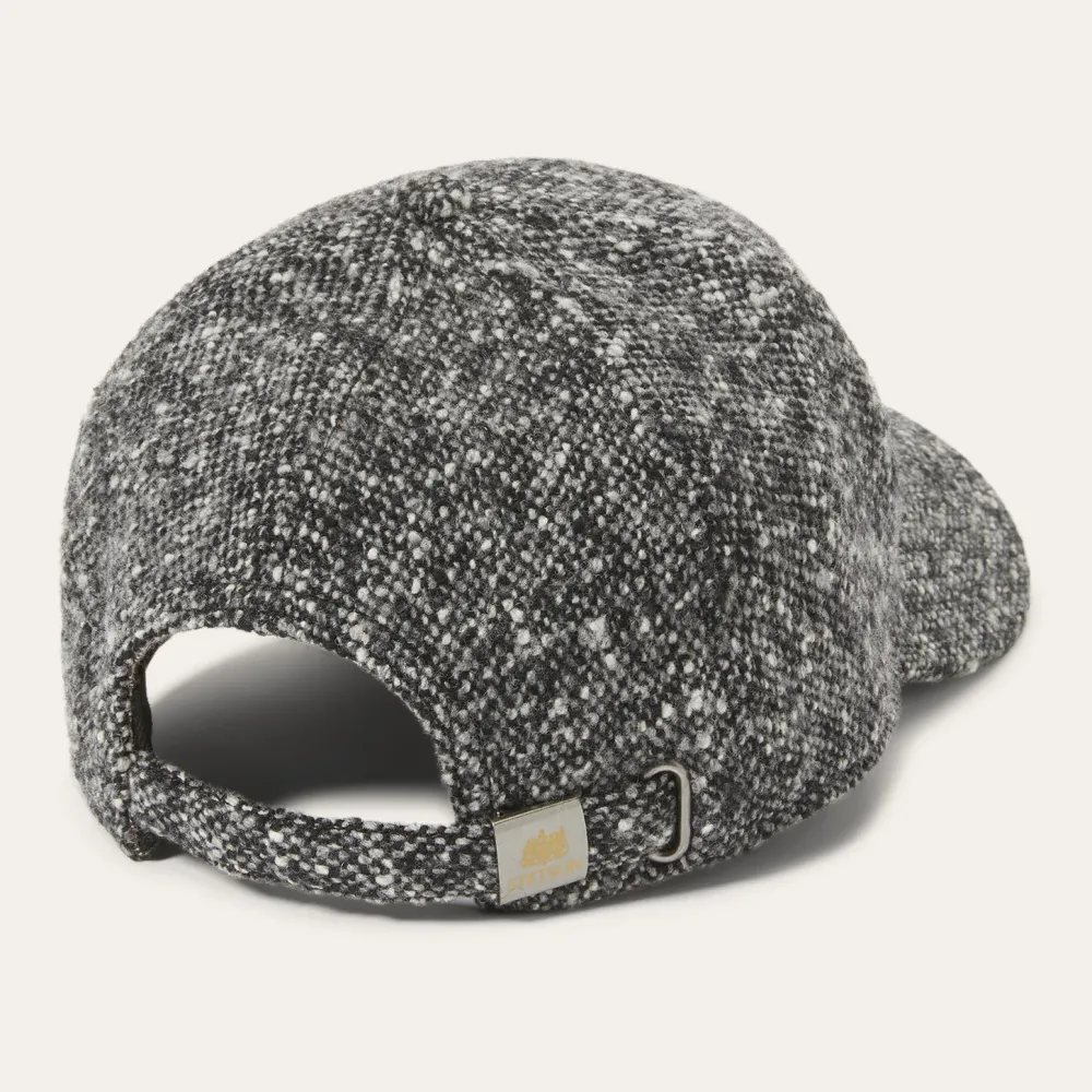 Stetson Donegal Wool Baseball Cap Anthracite Donegal Outlet