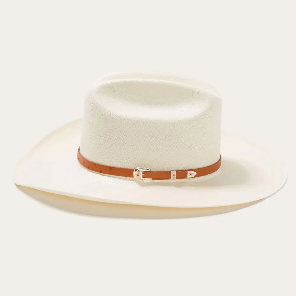 Stetson El Noble 500X Straw Cowboy Hat Natural Sale