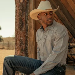 Stetson El Noble 500X Straw Cowboy Hat Natural Hot