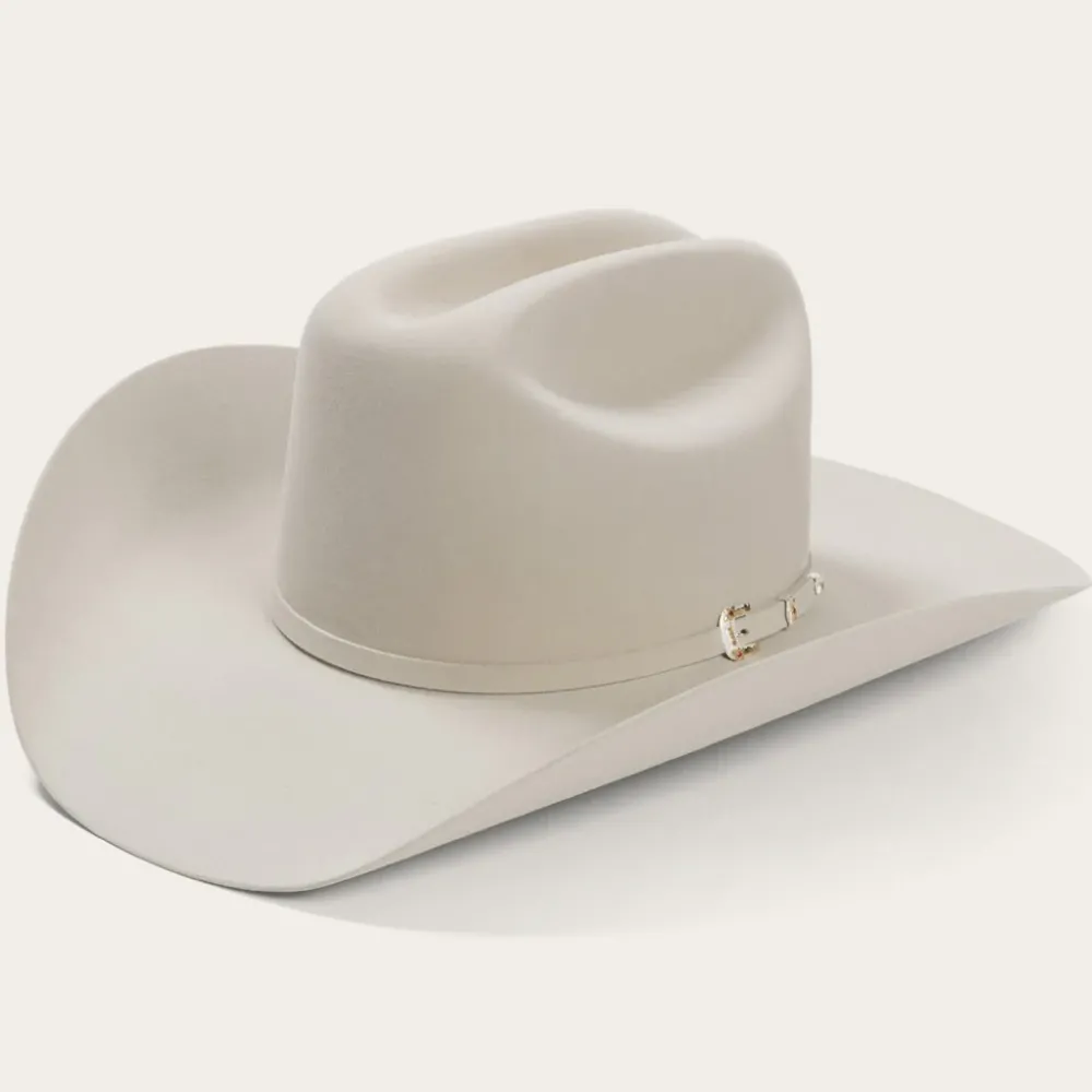 Stetson El Patron 75 Premier 30X Cowboy Hat Silverbelly Clearance