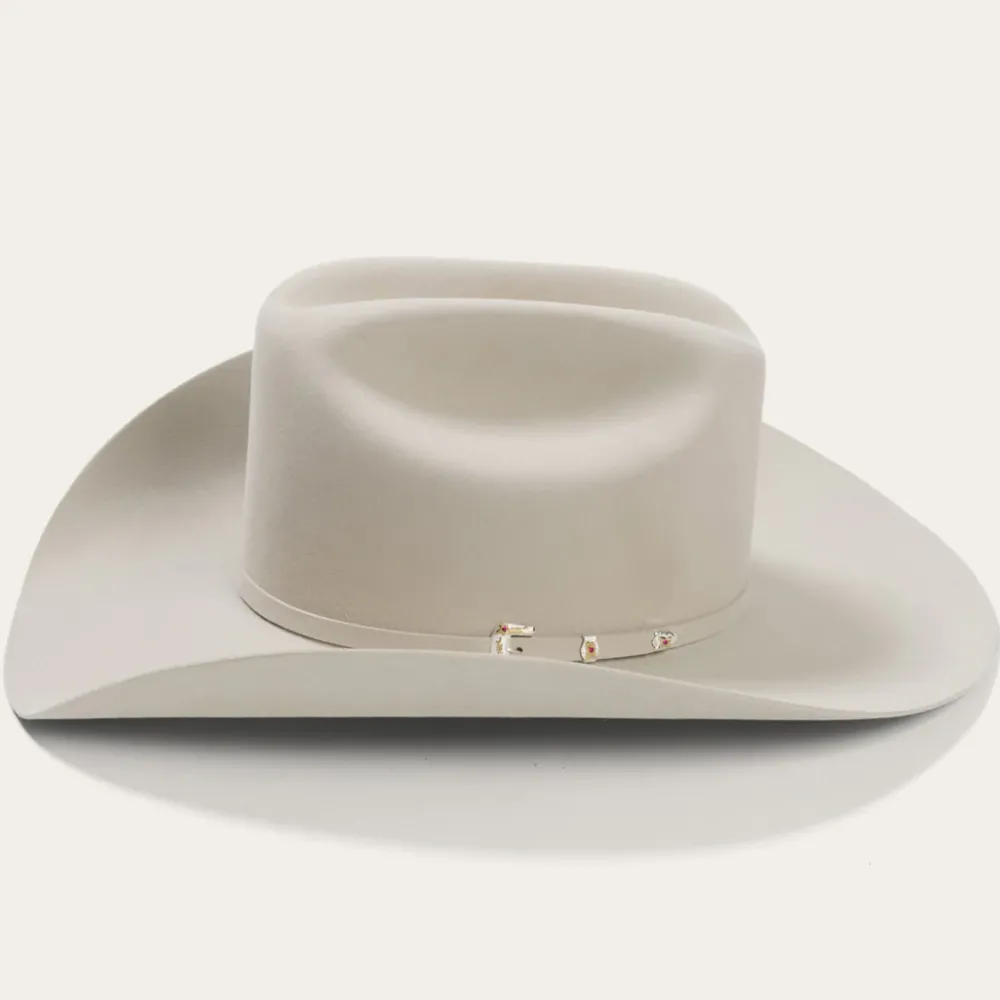 Stetson El Patron 75 Premier 30X Cowboy Hat Silverbelly Sale