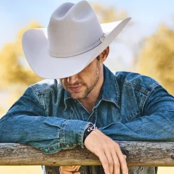 Stetson El Presidente 100X Premier Cowboy Hat Silverbelly Online