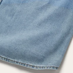 Stetson Embroidered Denim Shirt Dress Blue Outlet