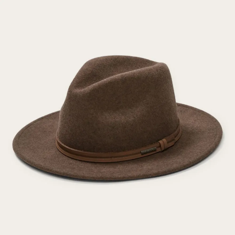 Stetson Explorer Outdoor Hat Brown Mix New