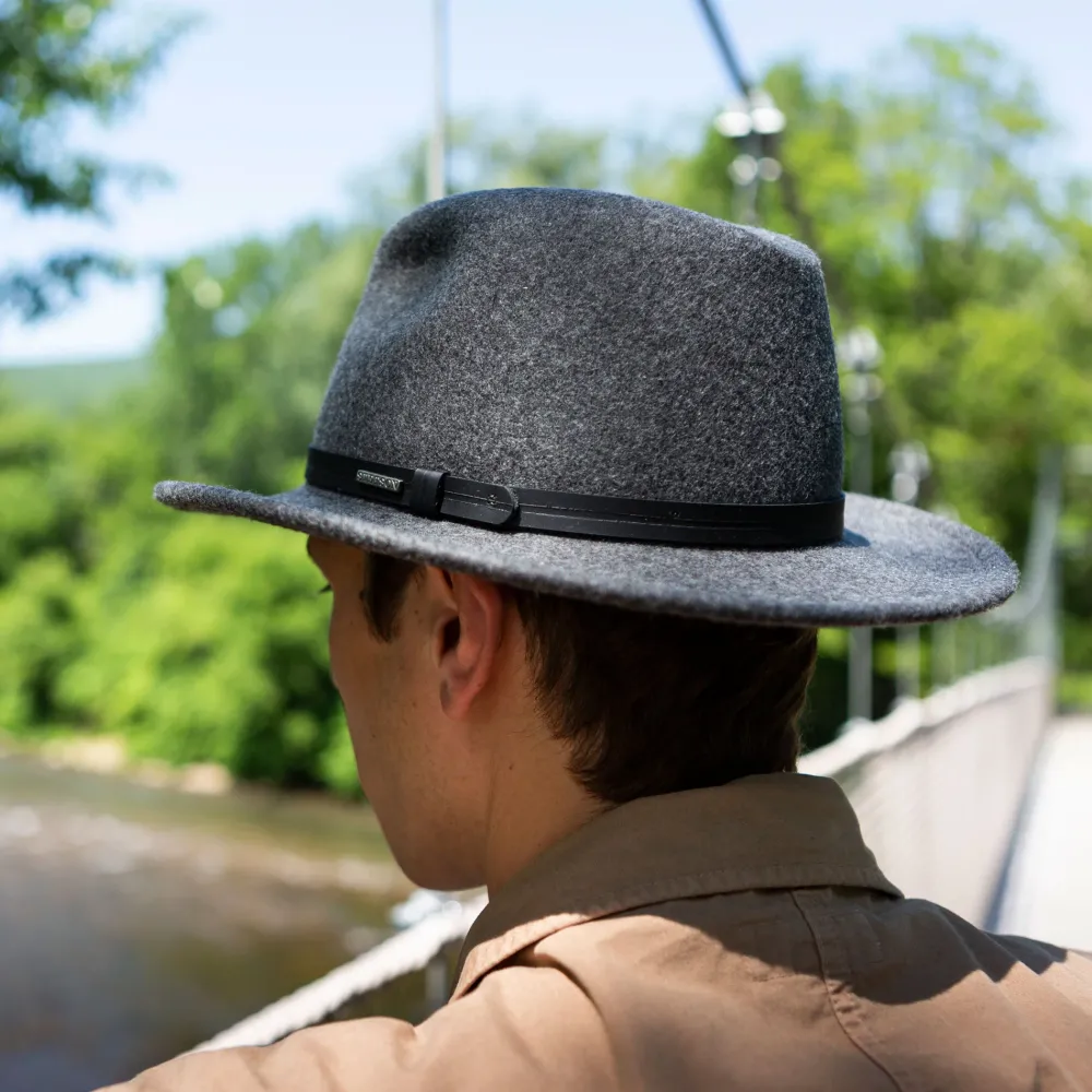 Stetson Explorer Outdoor Hat Grey Mix Outlet