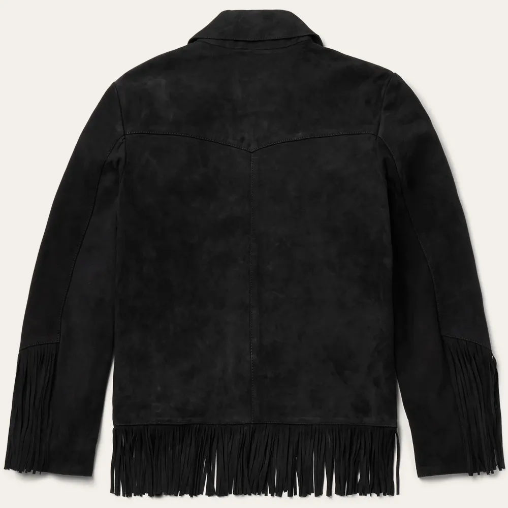 Stetson Fringe Suede Jacket Black Best
