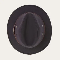 Stetson Gable All-Weather Safari Hat Black New