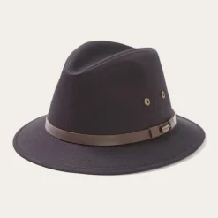 Stetson Gable All-Weather Safari Hat Black Outlet