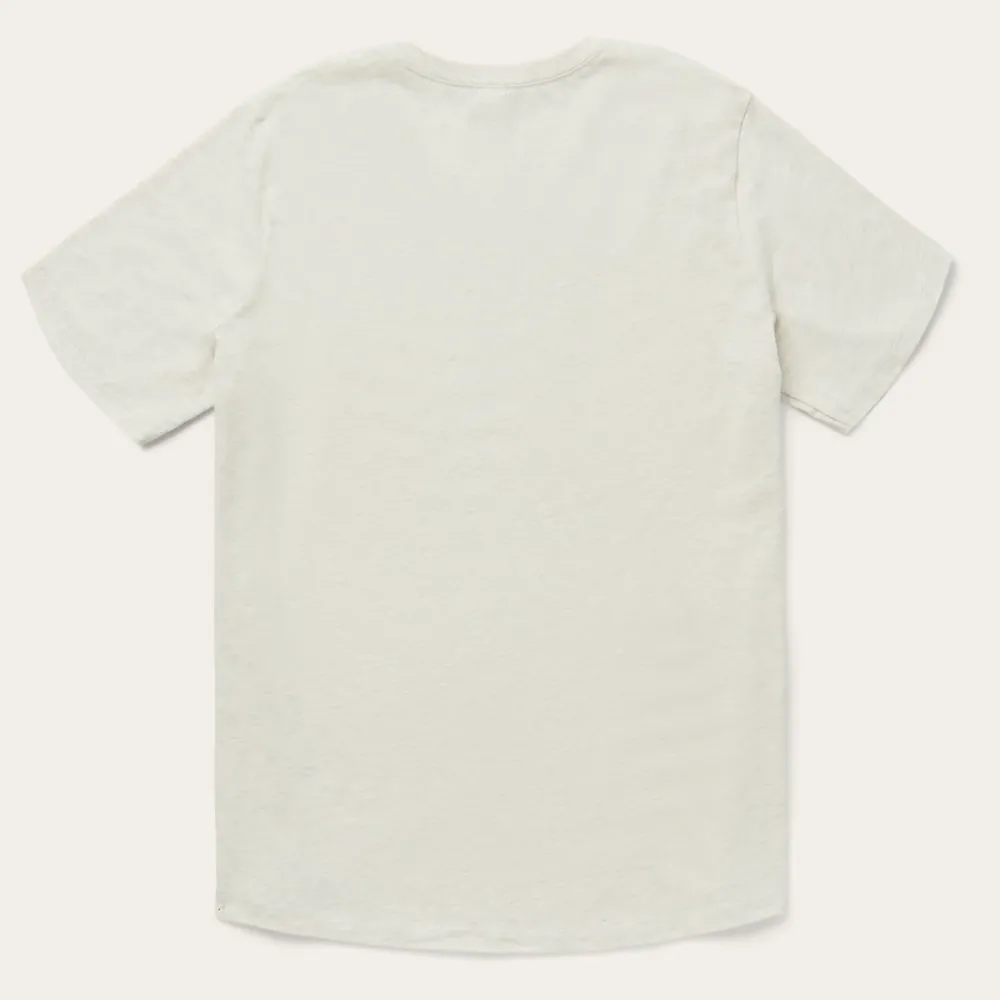 Stetson Giddy Up Graphic Tee White