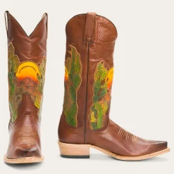 Stetson Goldie Boots Brown