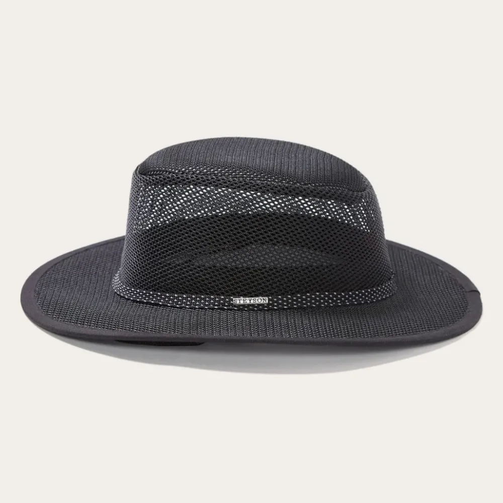 Stetson Grand Canyon Mesh Safari Hat Black Discount