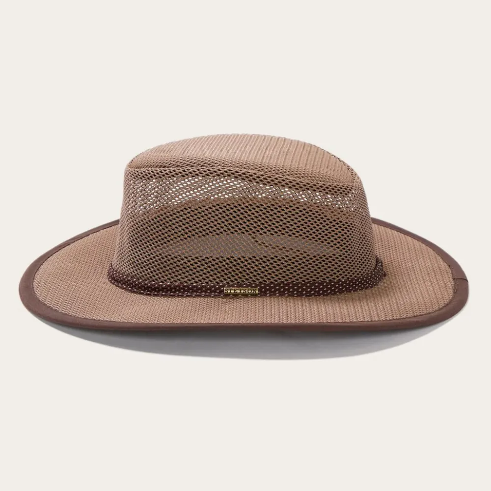 Stetson Grand Canyon Mesh Safari Hat Walnut