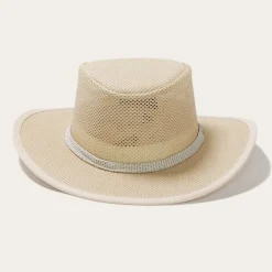 Stetson Grand Canyon Mesh Safari Hat Natural Online