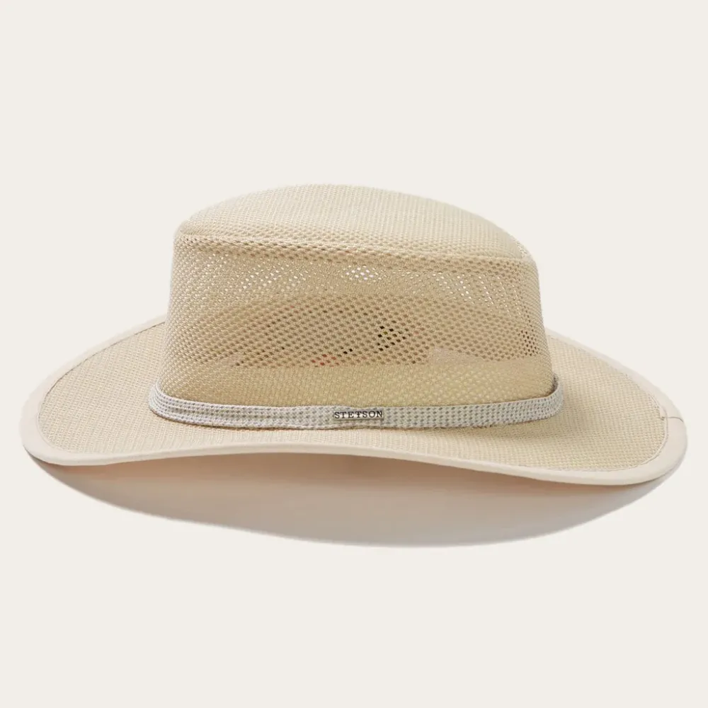 Stetson Grand Canyon Mesh Safari Hat Natural Online