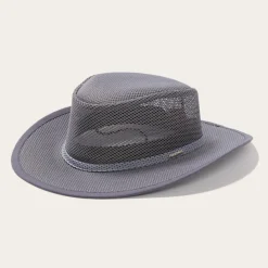 Stetson Grand Canyon Mesh Safari Hat Charcoal New