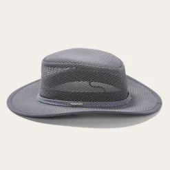 Stetson Grand Canyon Mesh Safari Hat Charcoal New