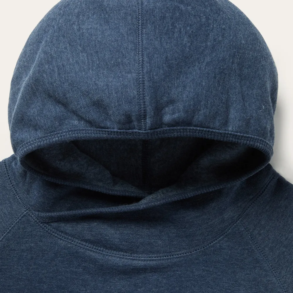 Stetson Great Outdoors Hooded Sweatshirt Blue Clearance