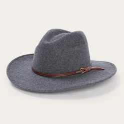Stetson Grey Bull Outdoor Hat Grey Mix Outlet