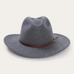 Stetson Grey Bull Outdoor Hat Grey Mix Discount
