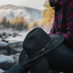 Stetson Gus Crushable Outdoor Hat Black Hot