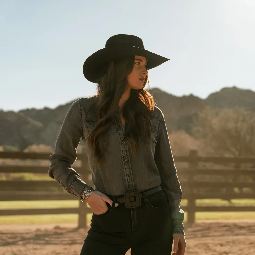 Stetson Gus 6X Cowboy Hat Black Clearance