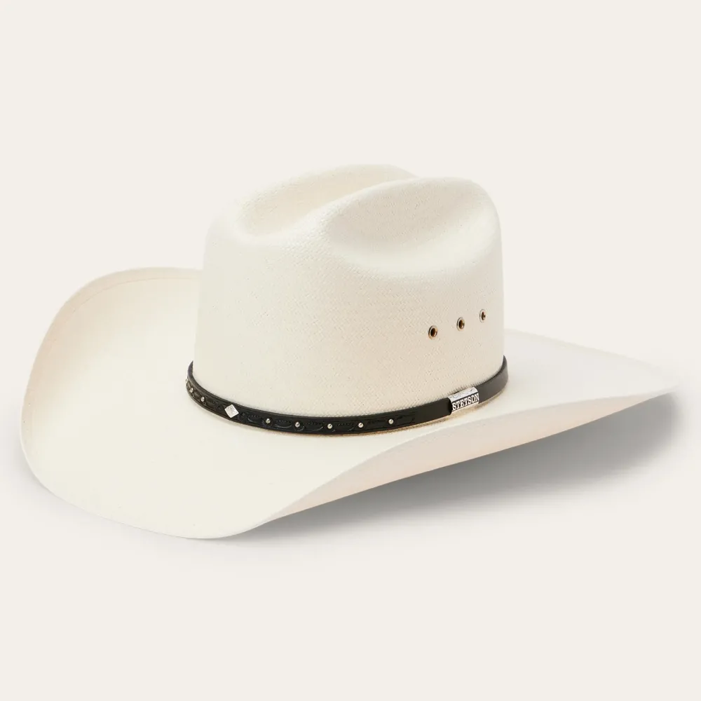 Stetson Hagerman 10X Straw Cowboy Hat Natural Sale