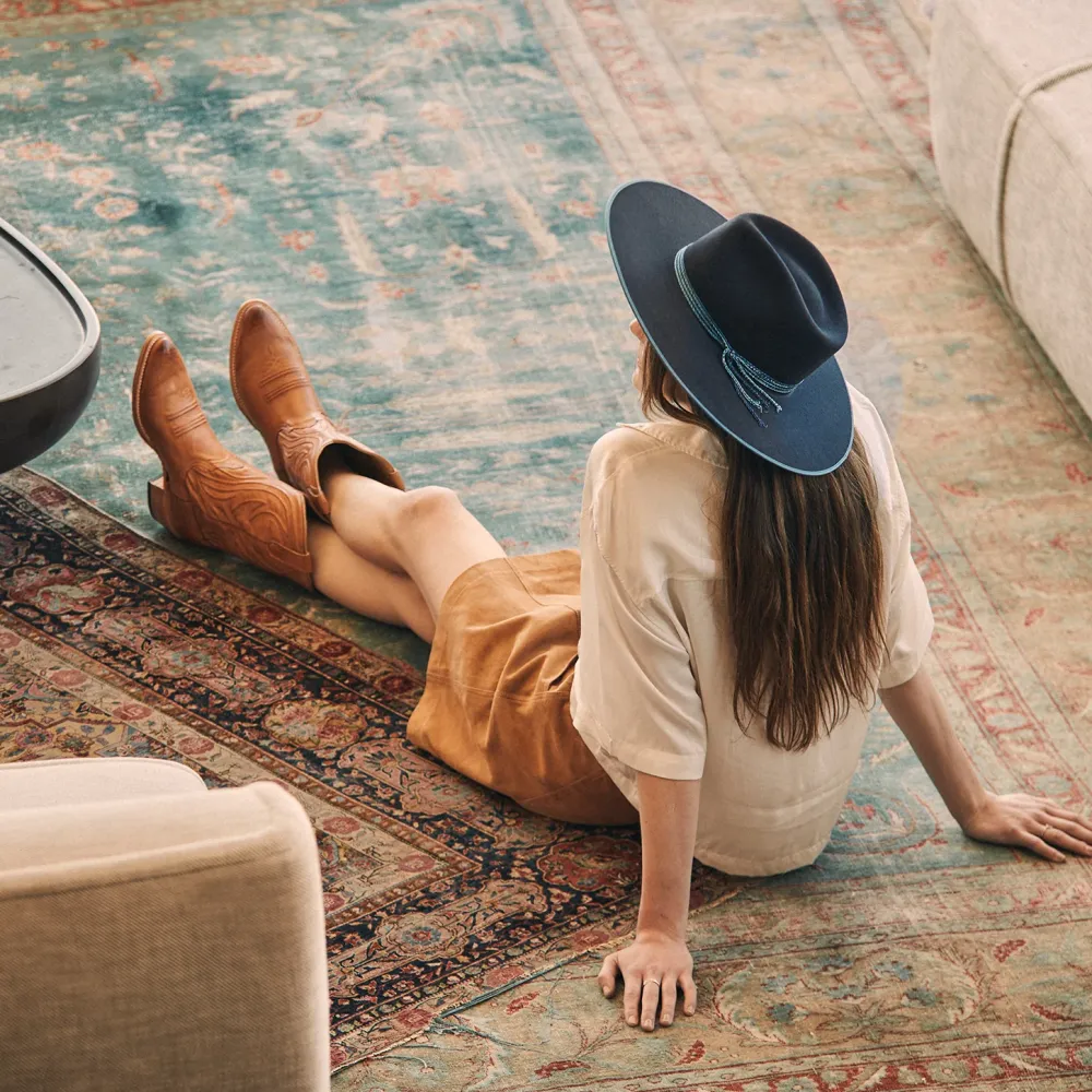 Stetson Hardrock Navy Clearance