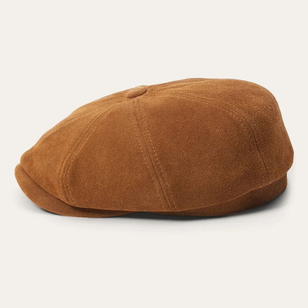 Stetson Hatteras Calf Split Brown New