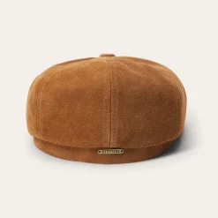 Stetson Hatteras Calf Split Brown New