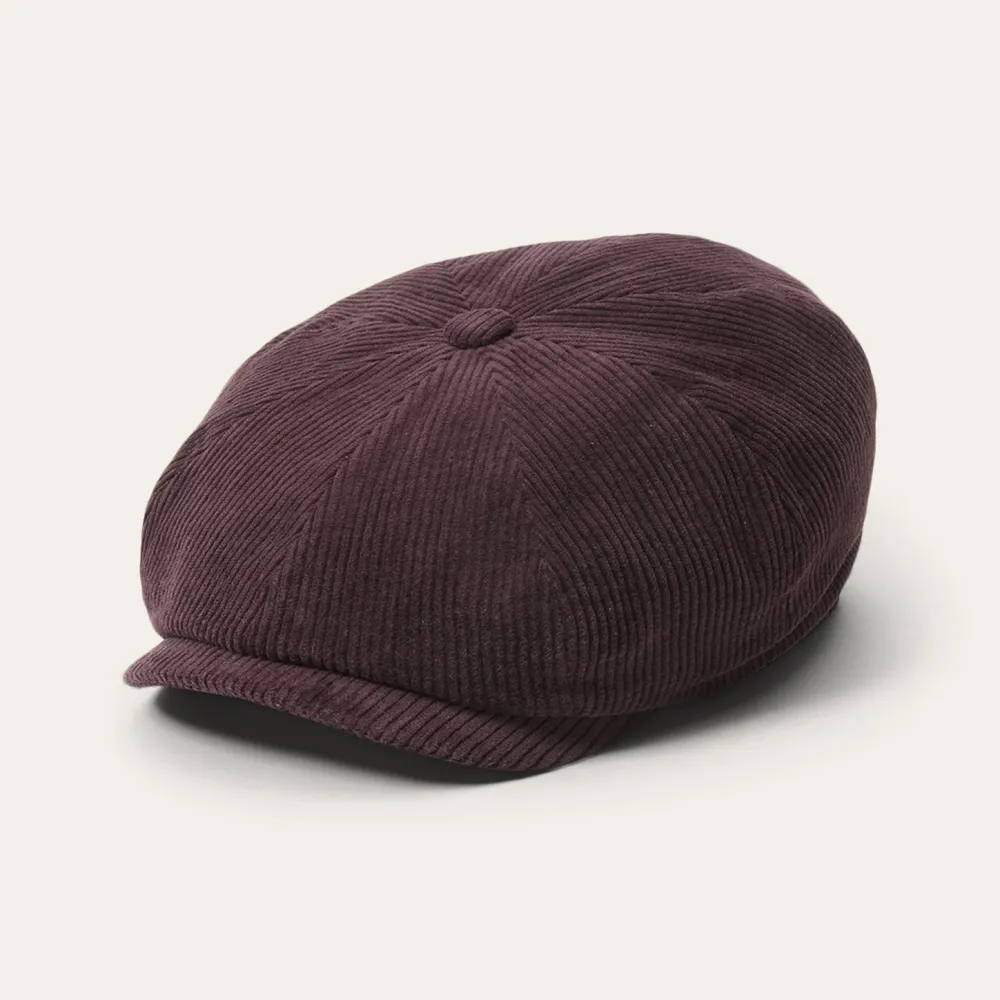 Stetson Hatteras Cord Plum