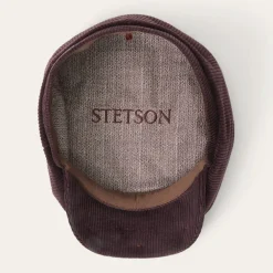 Stetson Hatteras Cord Plum