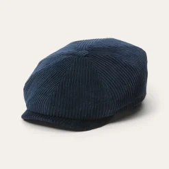 Stetson Hatteras Cord Navy Clearance
