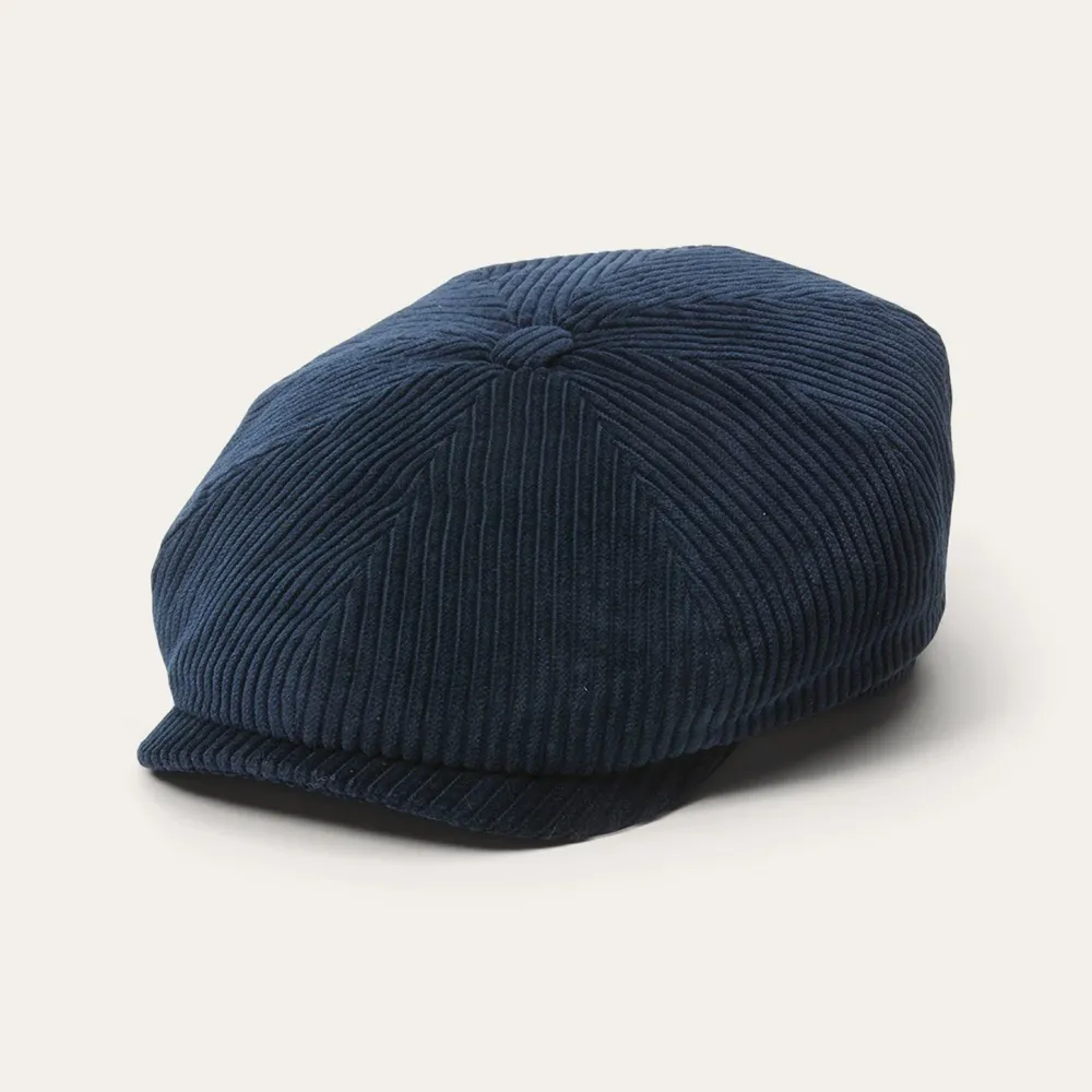 Stetson Hatteras Cord Navy Clearance